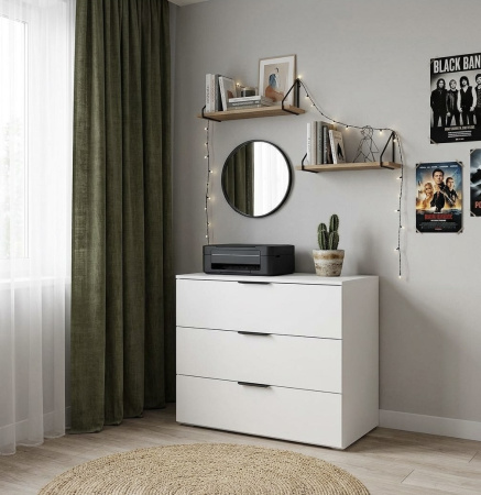 Кровать 200х90 коллекции Брайт + комод Брайт от Династия Kids