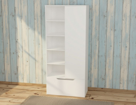 Комплект мебели: стол Умка + стеллаж Мозаика + кровать Двушка от Династия Kids