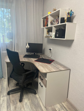 Стол угловой 1400 мм коллекции Гранд  от Династия Kids