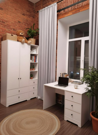 Шкаф-2 коллекции Норд  от Династия Kids