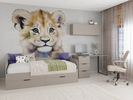 Комод коллекции Брайт (с доводчиками) от Династия Kids