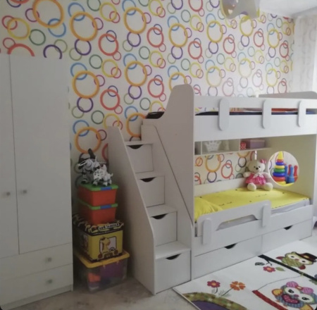 Двухъярусная кровать Фортуна 180х80 от Династия Kids