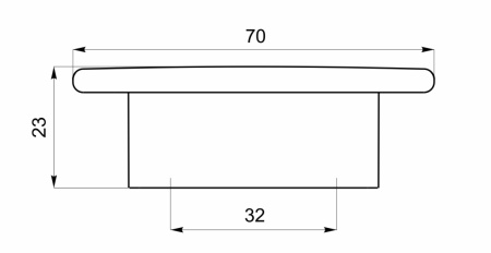 Полка-1 настенная коллекции Формат