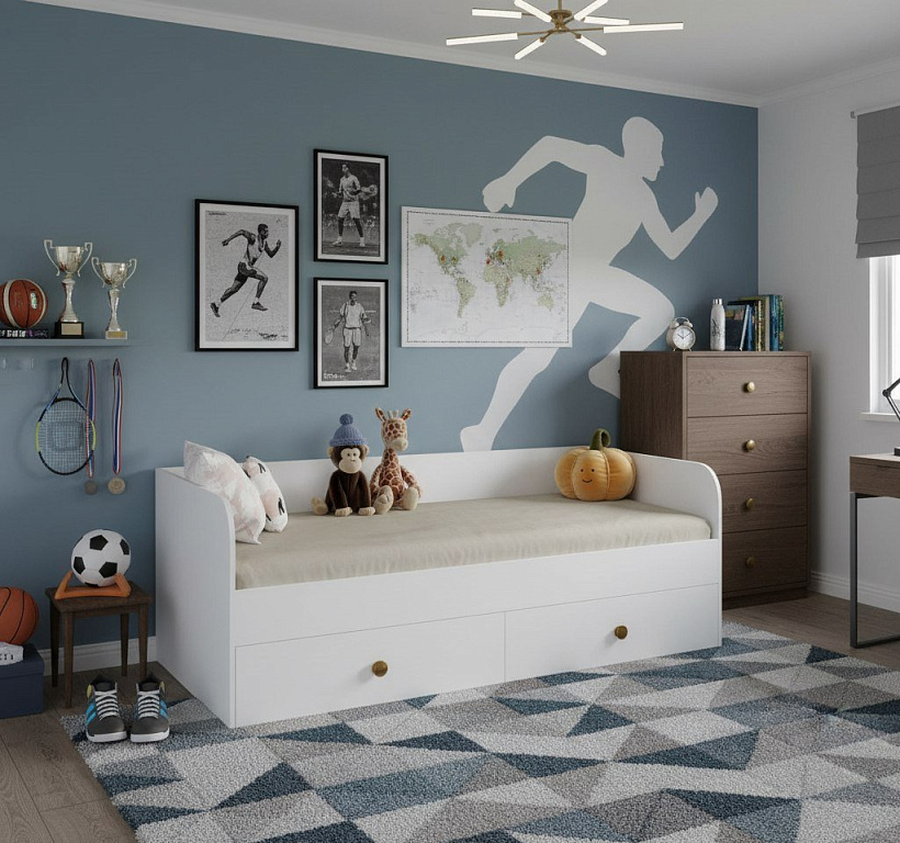 Односпальные кровати от Династия Kids