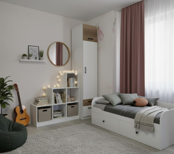 Пенал коллекции Твой Стиль (гл. 550 мм) без принта от Династия Kids