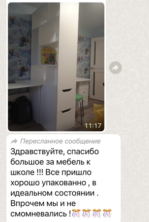 Стеллаж-перегородка для зонирования 1000 мм от Династия Kids