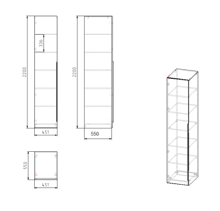 Пенал коллекции Брайт Золотистый от Династия Kids
