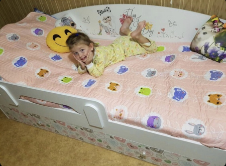 Кровать коллекции Анита 190х90 от Династия Kids