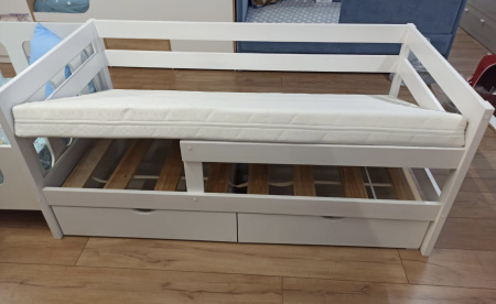 Кровать детская ЭКО-9 (массив) 160х80  от Династия Kids